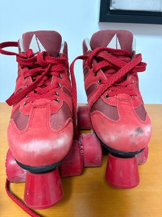 Patines Azemad Eclipse Talla 30 Rojos