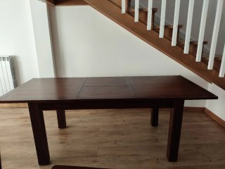 Mesa y 4 Sillas Comedor Moycor