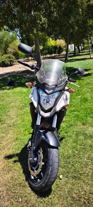 Honda CB500X ABS Blanca Perlada - 7100 KM