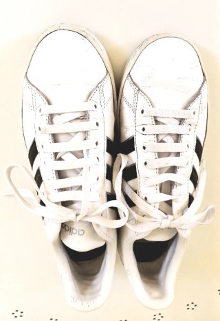 Deportivos Adidas Piel Blanco hombre/casual