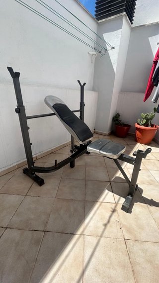 Banco de gimnasio sin pesas,sin barra