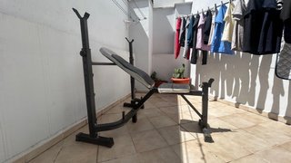 Banco de gimnasio sin pesas,sin barra