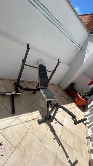 Banco de gimnasio sin pesas,sin barra