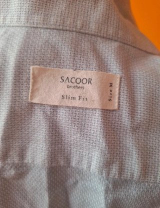 Camisa Sacoor Azul Tamanho M