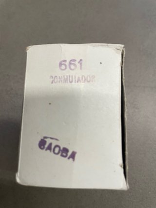Interruptor conmutador antiguo