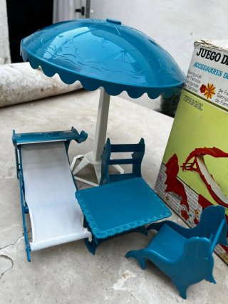 Barriguitas Juego de Playa Famosa 1982