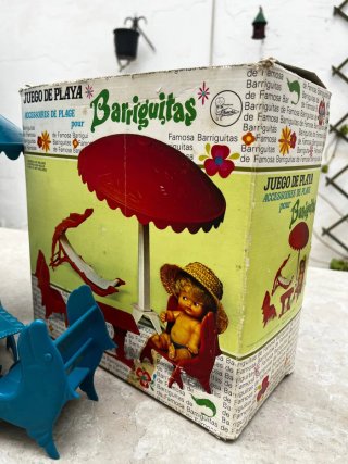 Barriguitas Juego de Playa Famosa 1982
