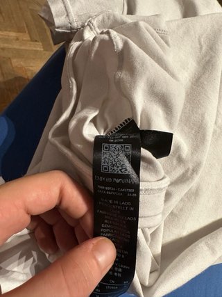 T-shirt Emporio Armani bianca logo M