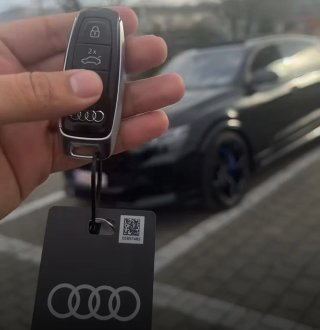 AUDI RS LLAVE ORIGINAL