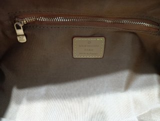 Necessaire Louis Vuitton Marrone