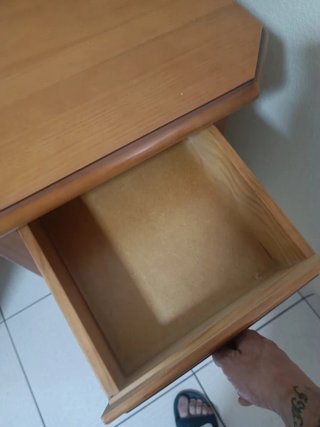 Cama 105cm con Somier,colchon y Escritorio