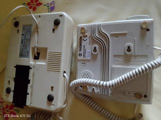 Lote 2 teléfonos fijos Alcatel y Forma