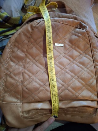 Mochila Chika10 acolchada marrón