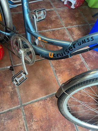 Bicicleta eléctrica U Cruiser UH55 sin bateria