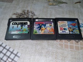 Pack 3 Juegos Game Gear Sega
