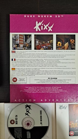 Duke Nukem 3D Kixx PC CD-ROM Completo