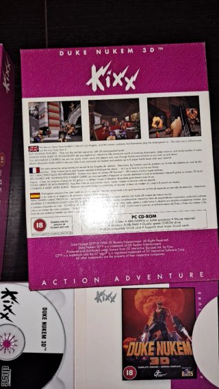 Duke Nukem 3D Kixx PC CD-ROM Completo