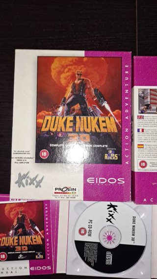 Duke Nukem 3D Kixx PC CD-ROM Completo