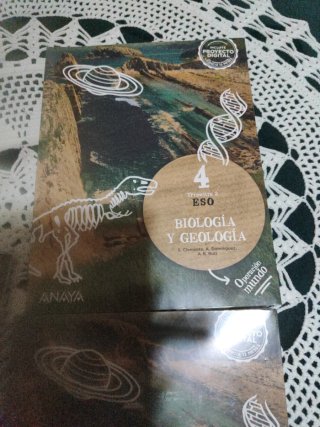 Libros Biología y Geología de 4 de la ESO