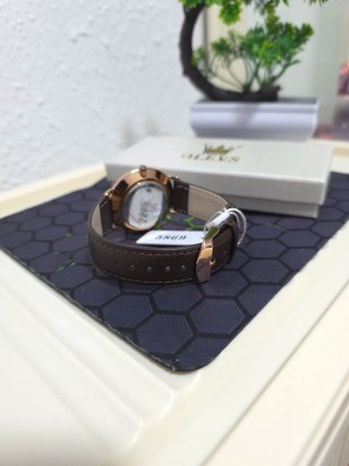 Reloj OLEVS Hombre Marrón y Dorado