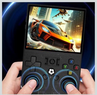 Consola R36pro Negra + Funda + 128GB