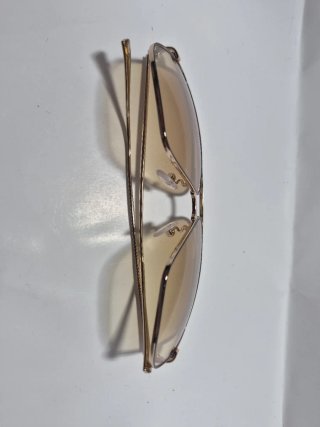 Gafas de sol graduadas doradas