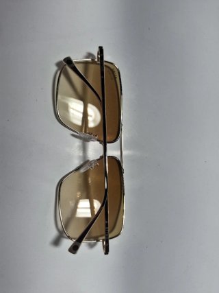 Gafas de sol graduadas doradas