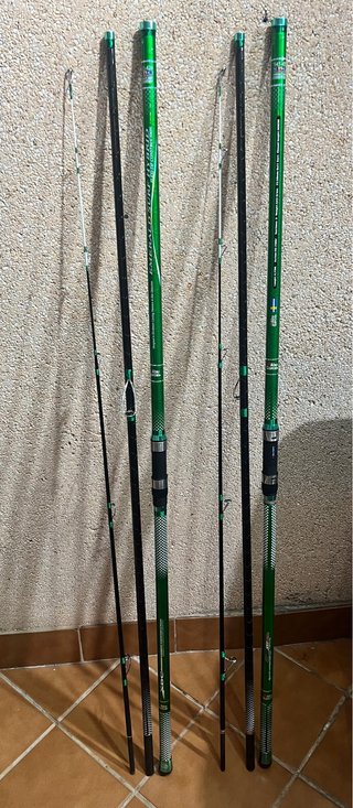 Pareja Cañas Surfcasting Abu Garcia Nuevas