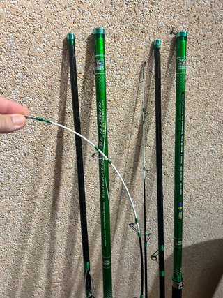 Pareja Cañas Surfcasting Abu Garcia Nuevas