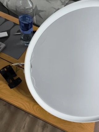 Lámpara Ventilador Blanca y Transparente