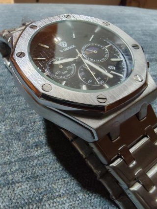 Orologio Nuovo X-GEOCK Acciaio Ottogonale di Lusso
