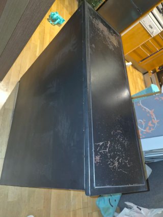 Aparador Metálico Negro Cajoneras
