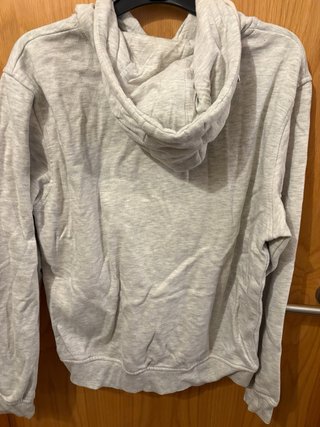 Sudadera Gris con Estampado Stockholm Est. 1989