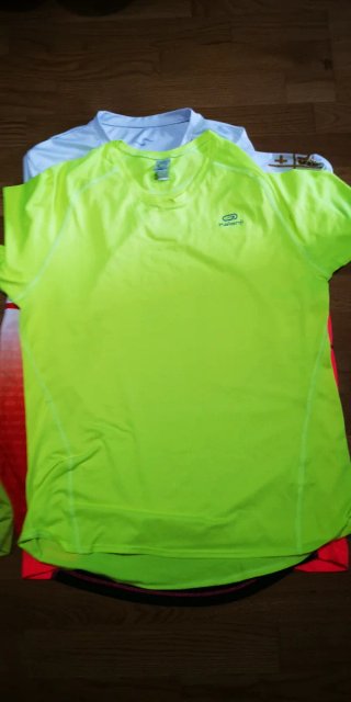 Camisetas running técnicas (5+1)