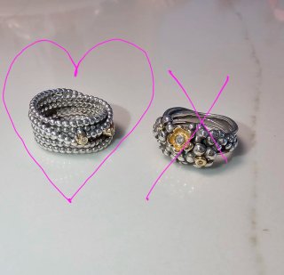 Anillo Pandora con Diamantes engastados en oro