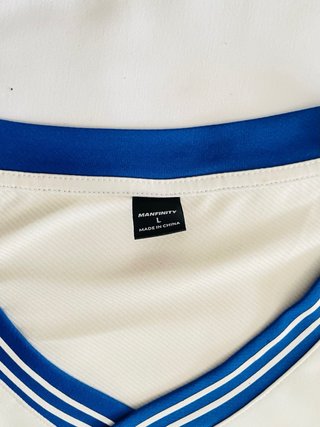 Maglia Crop Jersey 66 Bianca Azzurra