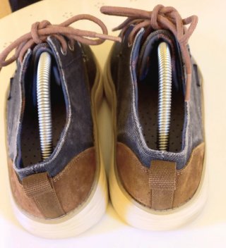 Zapatos náuticos vaqueros y piel vuelta-Hombre