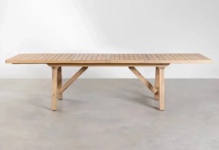 Mesa Jardín Extensible Acacia 200-320 cm
