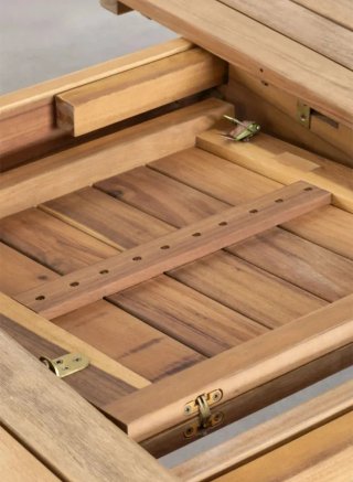 Mesa Jardín Extensible Acacia 200-320 cm