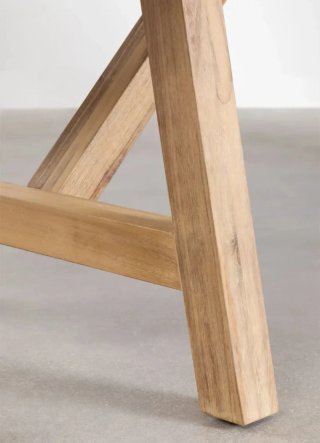 Mesa Jardín Extensible Acacia 200-320 cm