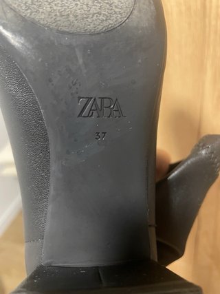 Botines negros tacón cuadrado