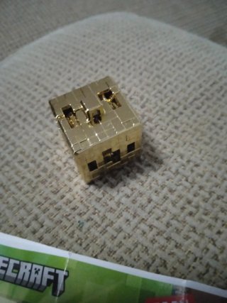 Minecraft Huevo Kinder Dorado