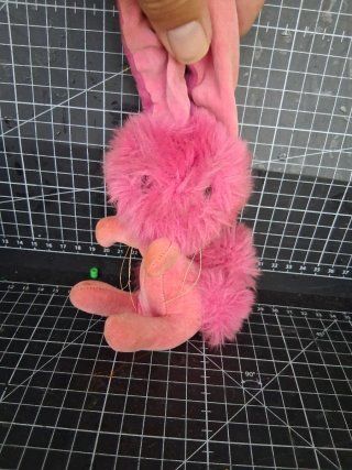 Coelho Rosa Pelúcia 1967 Japão