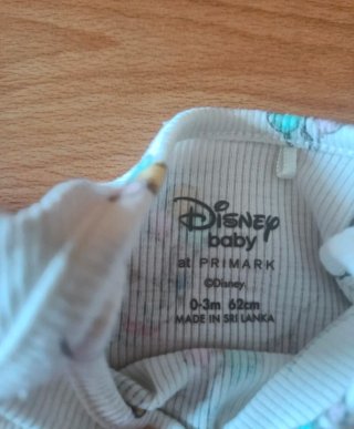 Conjunto bebé Dumbo falda y body verano T.62