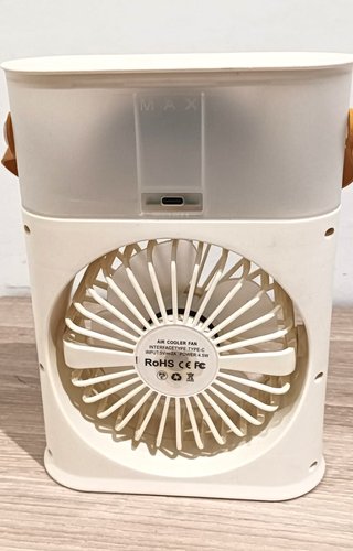 Ventilatore portatile ricaricabile con luce