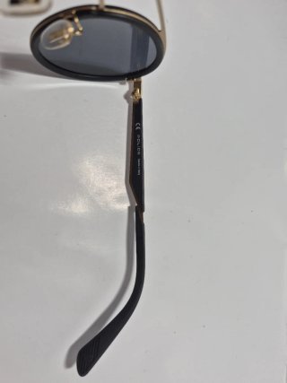 Gafas de sol/graduar negras y doradas