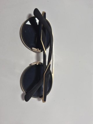 Gafas de sol/graduar negras y doradas
