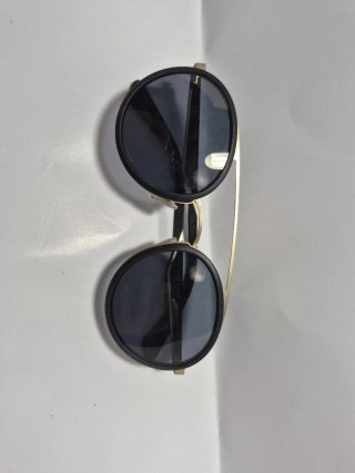 Gafas de sol/graduar negras y doradas
