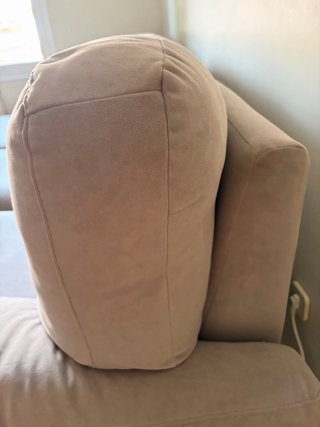 Sofá chaise longue tres plazas. Gris
