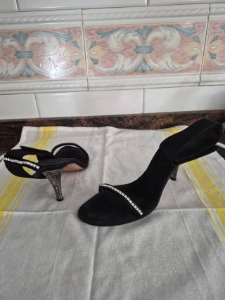 Tacones negros mujer talla 38